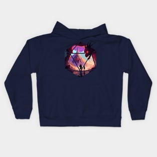 D20 The Evil Behind You Kids Hoodie